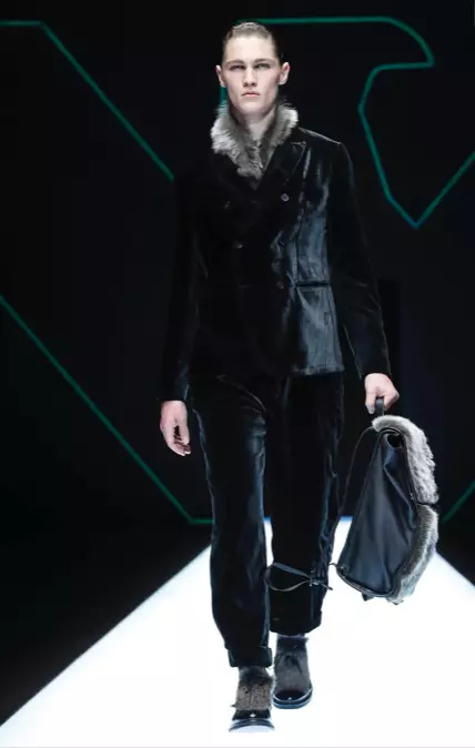 EMPORIO ARMANI HERRKLÄDER HÖST VINTER 2018 MILAN13