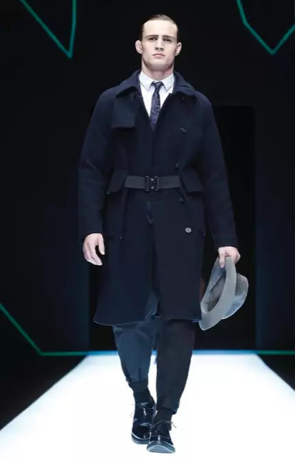 EMPORIO ARMANI HERRENSWEAR HERBST WINTER 2018 MAILAND14