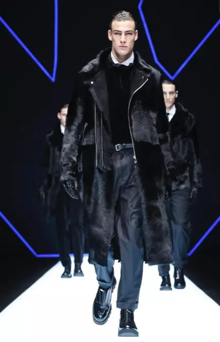 EMPORIO ARMANI HERRKLÄDER HÖST VINTER 2018 MILAN17