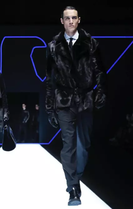 EMPORIO ARMANI MENSWEAR HERBST WINTER 2018 MAILAND18