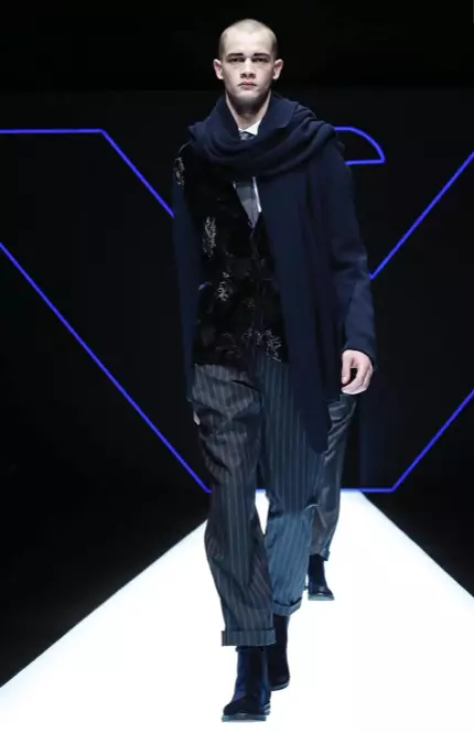 EMPORIO ARMANI HERRENSWEAR HERBST WINTER 2018 MAILAND26