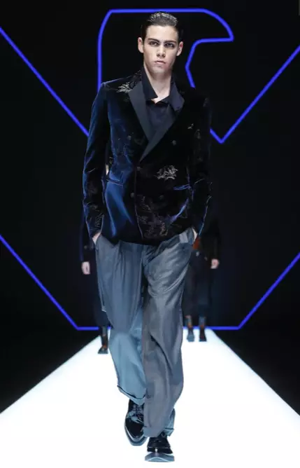 EMPORIO ARMANI HERRKLÄDER HÖST VINTER 2018 MILAN32