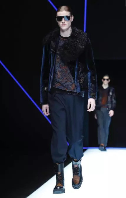 PÁNSKÉ OBLEČENÍ EMPORIO ARMANI PODZIM ZIMA 2018 MILAN33