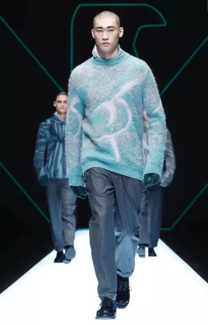 PÁNSKÉ OBLEČENÍ EMPORIO ARMANI PODZIM ZIMA 2018 MILAN5