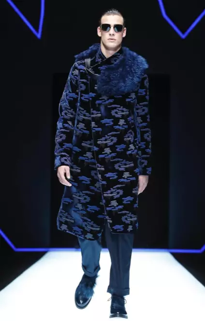 PÁNSKÉ OBLEČENÍ EMPORIO ARMANI PODZIM ZIMA 2018 MILAN56