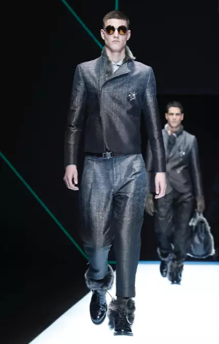 EMPORIO ARMANI HERRENSWEAR HERBST WINTER 2018 MILAN61