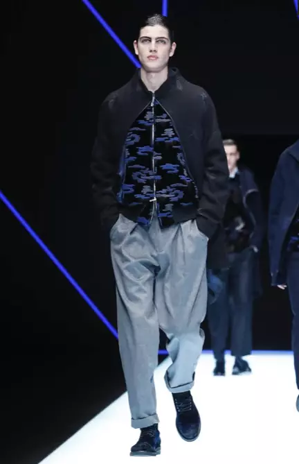 EMPORIO ARMANI HERRAFLOTTUR HAUSTVETUR 2018 MILAN66