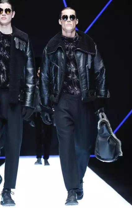 لباس مردانه EMPORIO ARMANI پاییز زمستان 2018 MILAN68