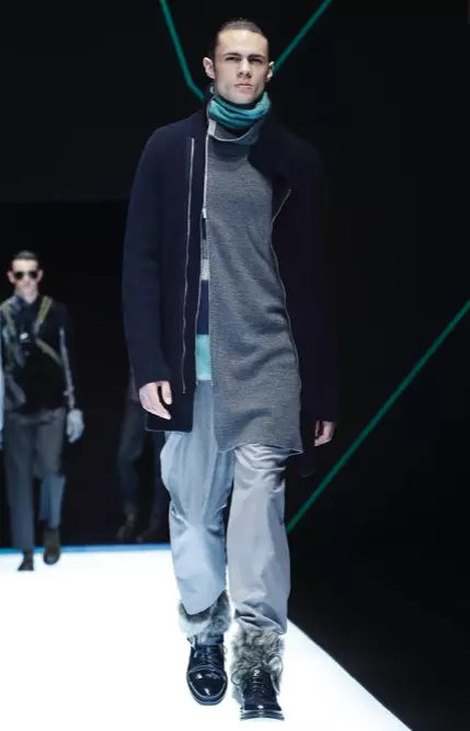 EMPORIO ARMANI HERRENSWEAR HERBST WINTER 2018 MAILAND72