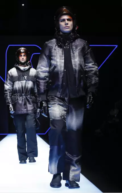 PÁNSKÉ OBLEČENÍ EMPORIO ARMANI PODZIM ZIMA 2018 MILAN67