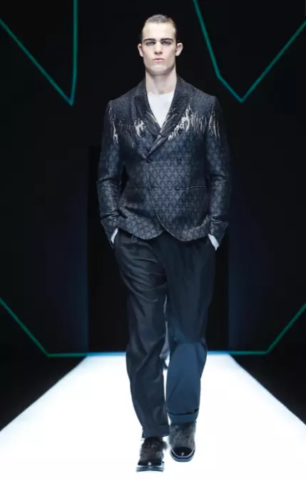 EMPORIO ARMANI HERRENSWEAR HERBST WINTER 2018 MAILAND80