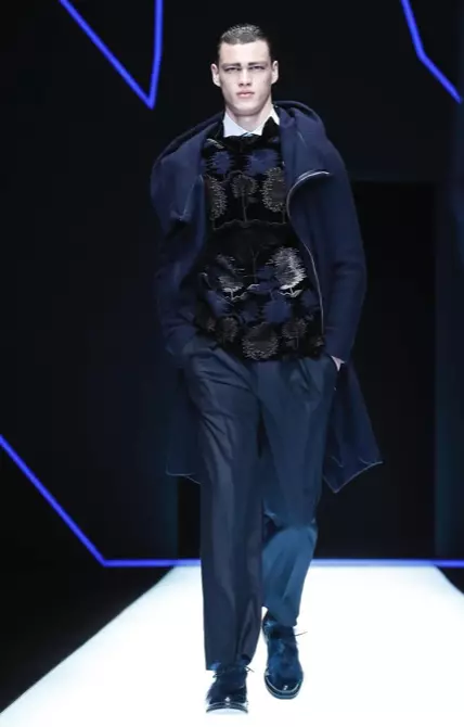 EMPORIO ARMANI HERRENSWEAR HERBST WINTER 2018 MAILAND85