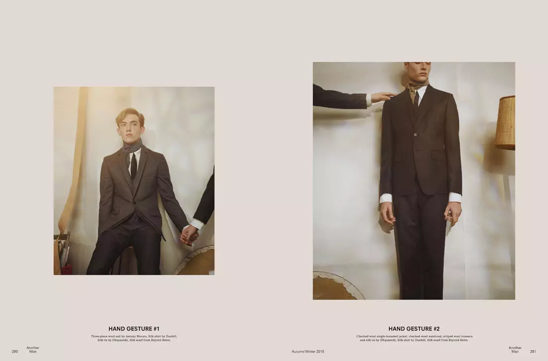 Another Man F/W 15.16 ფოტოგრაფი: Casper Sejersen სტილისტი: Mattias Karlsson