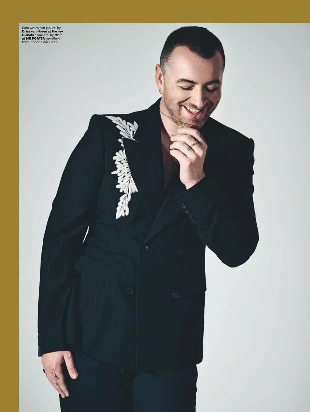 Capa Sam Smith para a revista Attitude