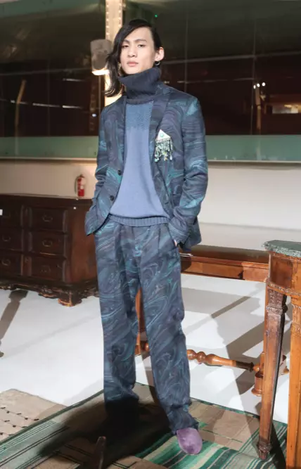 ETRO MENSWEAR ລະດູໃບໄມ້ຫຼົ່ນລະດູໜາວ 2018 MILAN19