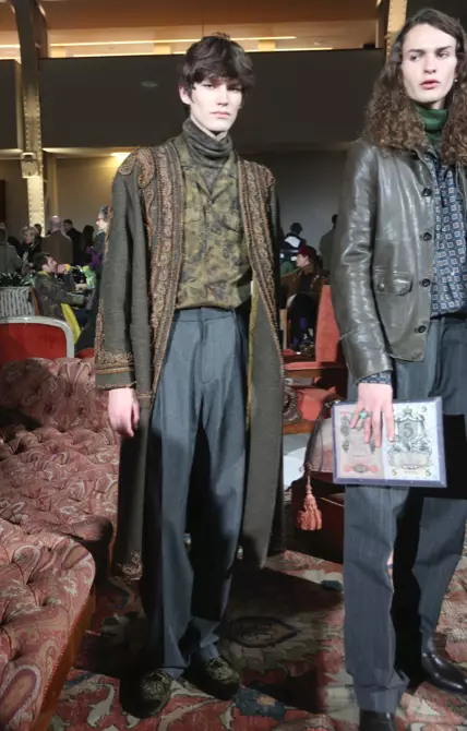 ETRO MENSWEAR ລະດູໃບໄມ້ຫຼົ່ນລະດູໜາວ 2018 MILAN26