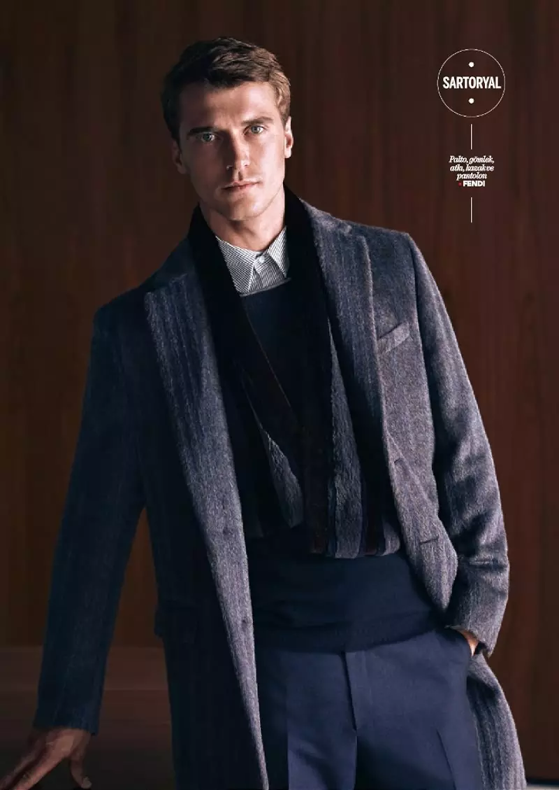 Beymen F/W 15.16 af Koray Birand. Modellerer alle outfits af Clément Chabernaud Super flot som altid.