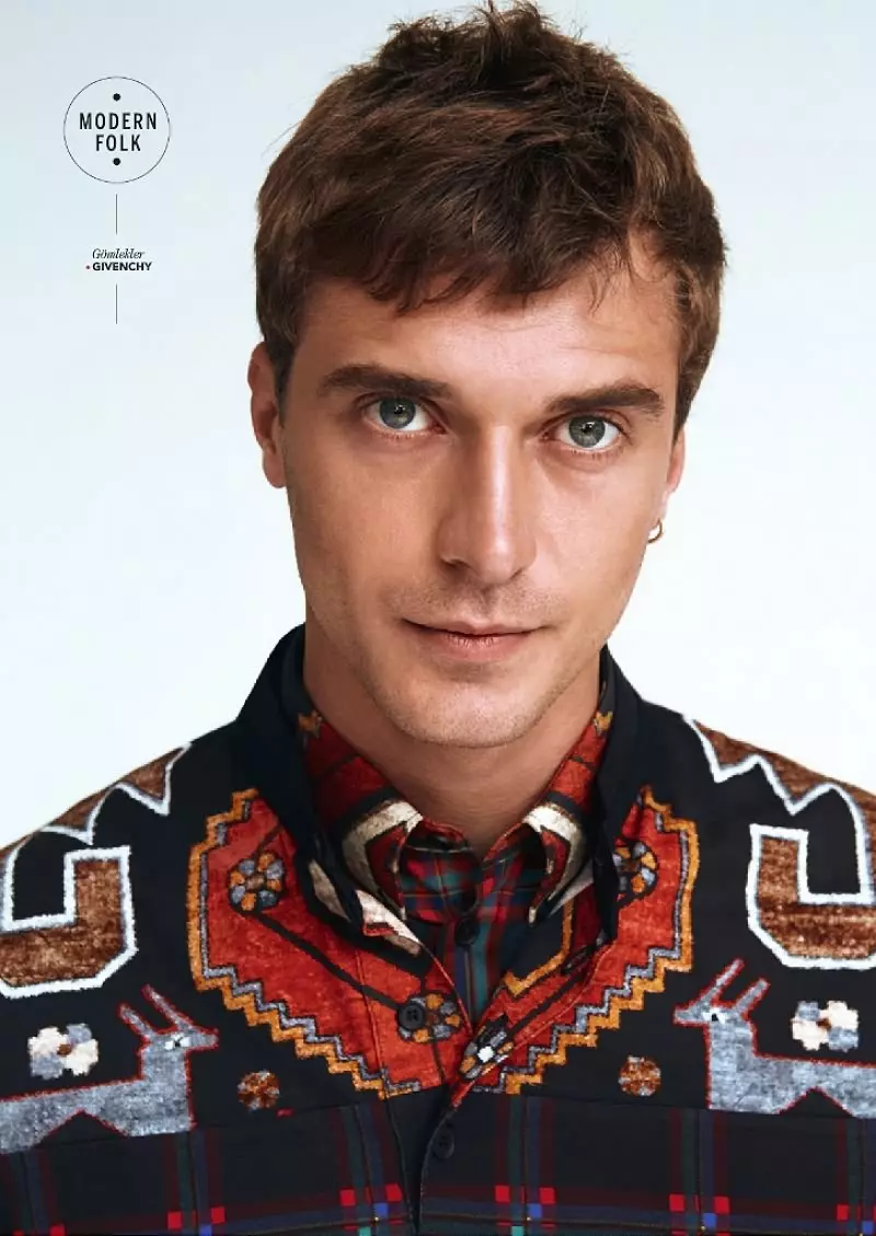 Beymen F/W 15.16, Koray Birand. Visas aprangas modeliuoja Clément Chabernaud. Labai gražus kaip visada.