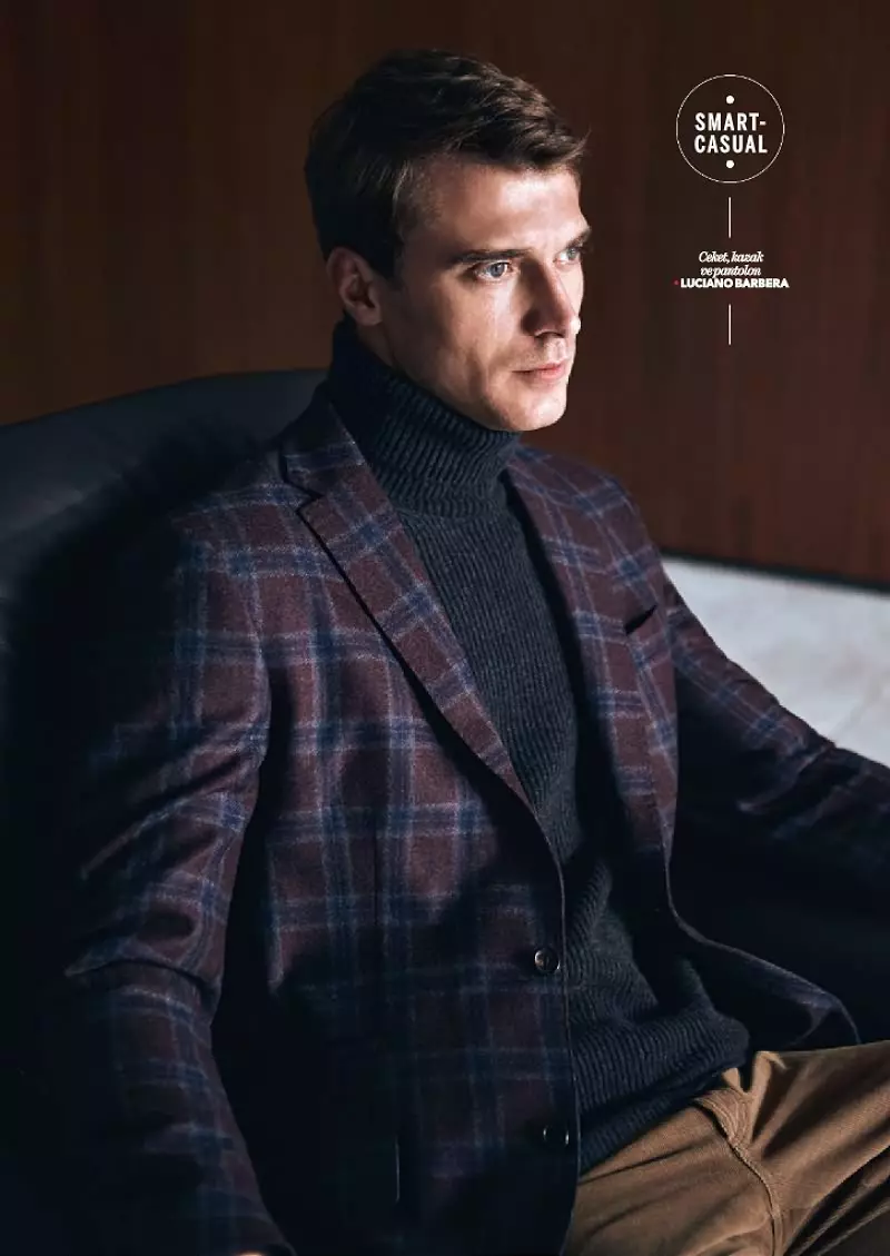 Beymen F/W 15.16 од Корај Биранд. Моделирање на сите комбинации од Clément Chabernaud Супер згоден како и секогаш.