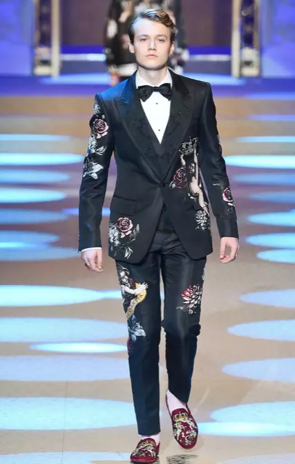 DOLCE & GABBANA MENSWEAR RUDENS ŽIEMA 2018 MILANO1