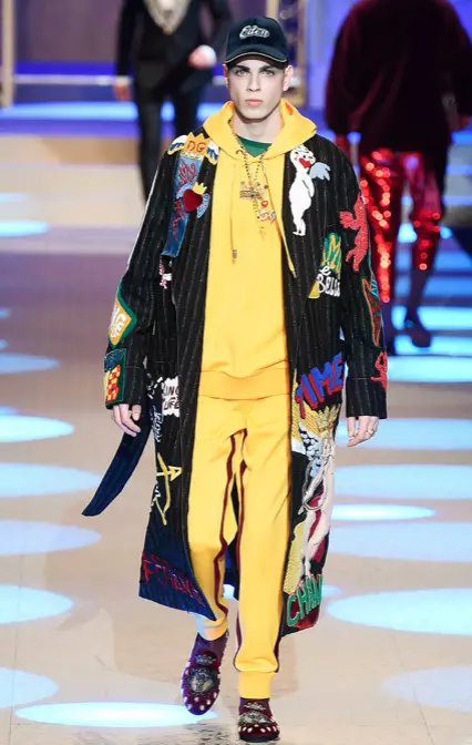 DOLCE & GABBANA HERRETØJ EFTERÅR VINTER 2018 MILAN102