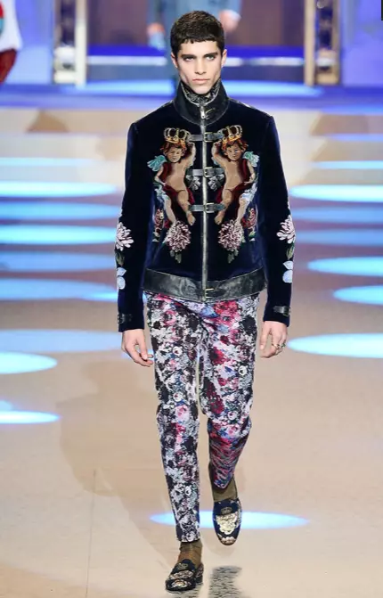 DOLCE & GABBANA MENSWEAR FALL WINTER 2018 มิลาน103