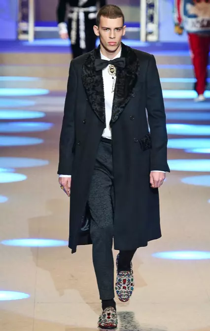 DOLCE & GABBANA MENSWEAR RUDENS ŽIEMA 2018 MILANO105