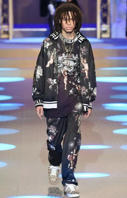 DOLCE & GABBANA MENSWEAR FARUWA 2018 MILAN8