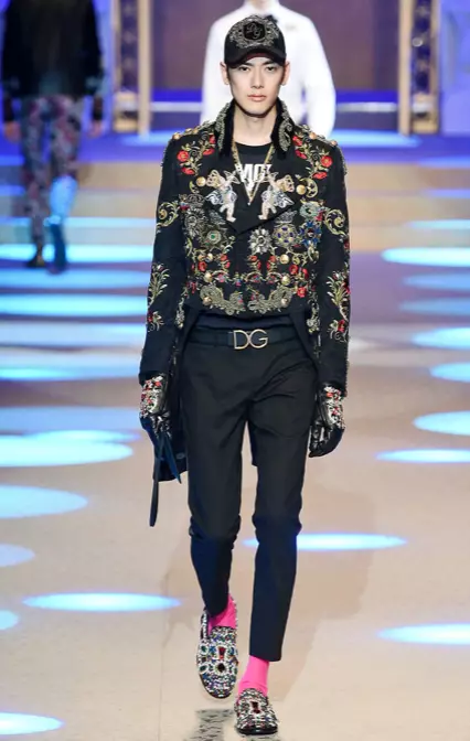 DOLCE & GABBANA MENSWEAR FARUWA 2018 MILAN12