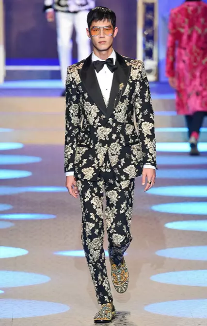 DOLCE & GABBANA MENSWEAR FARUWA 2018 MILAN16