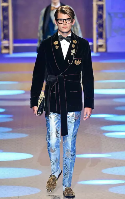 DOLCE & GABBANA HERREKLÆR HØST VINTER 2018 MILAN18