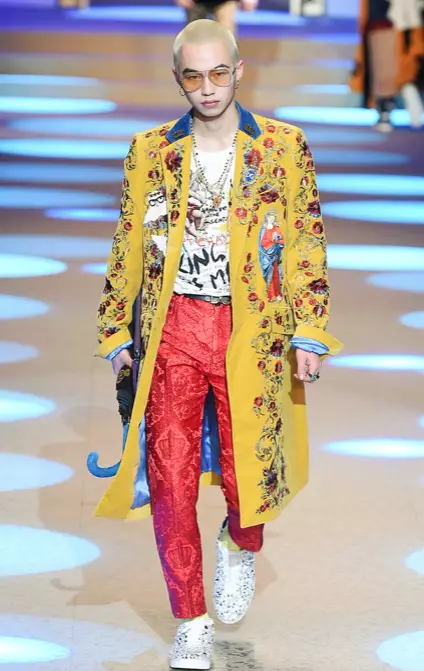 DOLCE & GABBANA MENSWEAR YIMVURA YIMVURA 2018 MILAN36