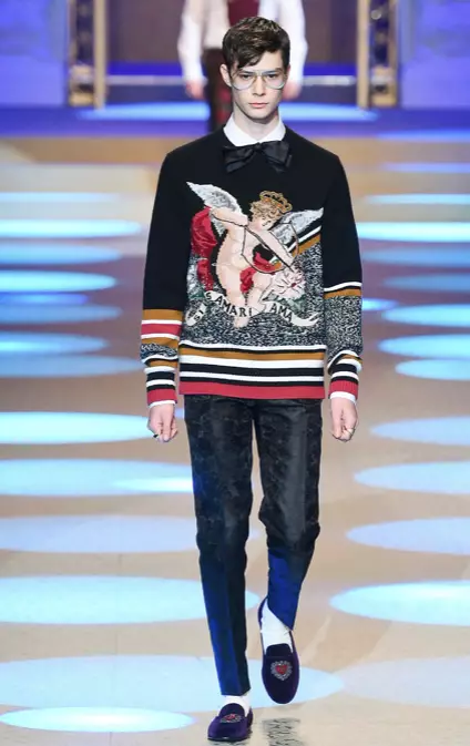 DOLCE & GABBANA HERRETØJ EFTERÅR VINTER 2018 MILAN40