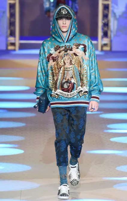 DOLCE & GABBANA HERREWEAR EFTERÅR VINTER 2018 MILAN47