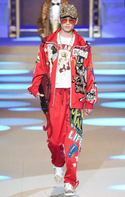 DOLCE & GABBANA MENSWEAR FARUWA 2018 MILAN49