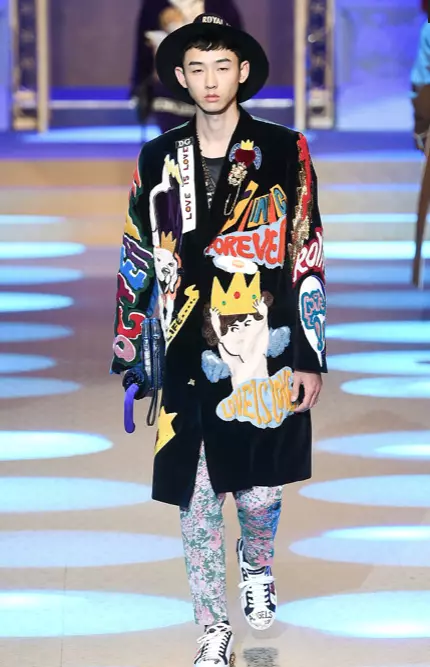 DOLCE & GABBANA MENSWEAR FALL WINTER 2018 MILLANAS52