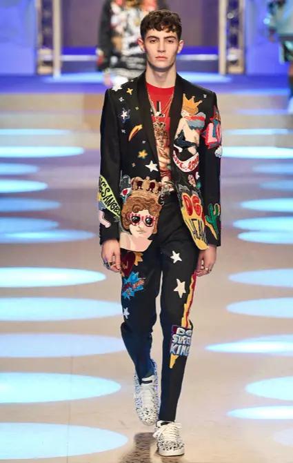 DOLCE & GABBANA HERRETØJ EFTERÅR VINTER 2018 MILAN54