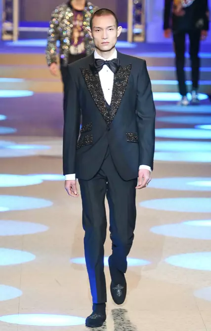 DOLCE & GABBANA HERREKLÆR HØST VINTER 2018 MILAN56