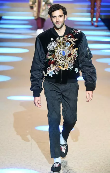 DOLCE & GABBANA ERKAK KIYIMLARI KUZ QISHI 2018 MILAN61