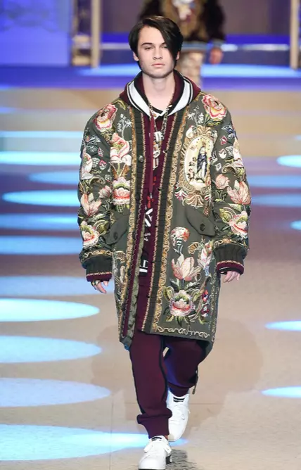 DOLCE & GABBANA HERRETØJ EFTERÅR VINTER 2018 MILAN62