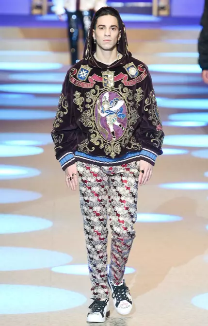 DOLCE & GABBANA HERRETØJ EFTERÅR VINTER 2018 MILAN63