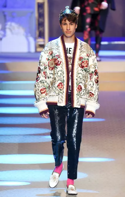 DOLCE & GABBANA MENSWEAR FARUWA FARUWA 2018 MILAN64