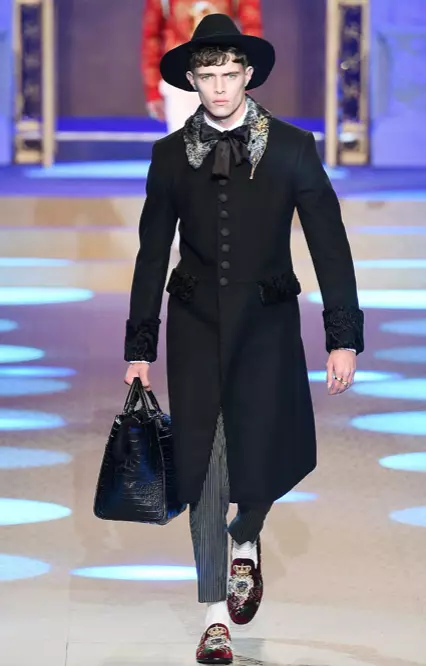 DOLCE & GABBANA MENSWEAR FALL WALLER 2018 MILAN20