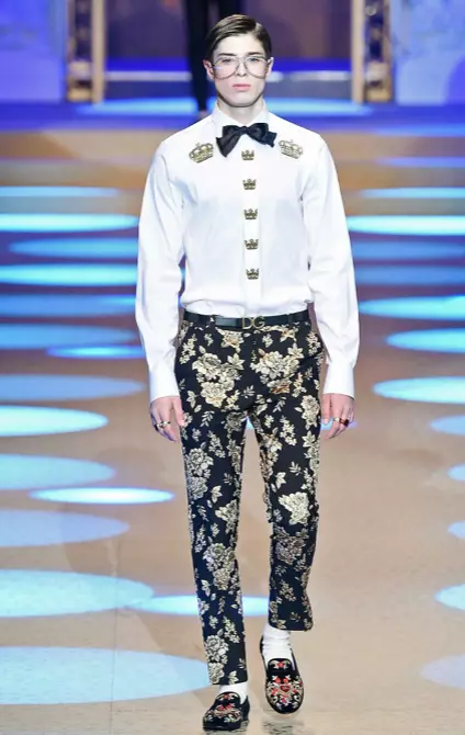 DOLCE & GABBANA MENSWEAR YIMVURA YIMVURA 2018 MILAN21