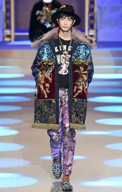 DOLCE & GABBANA MENSWEAR FALL WINTER 2018 มิลาน25