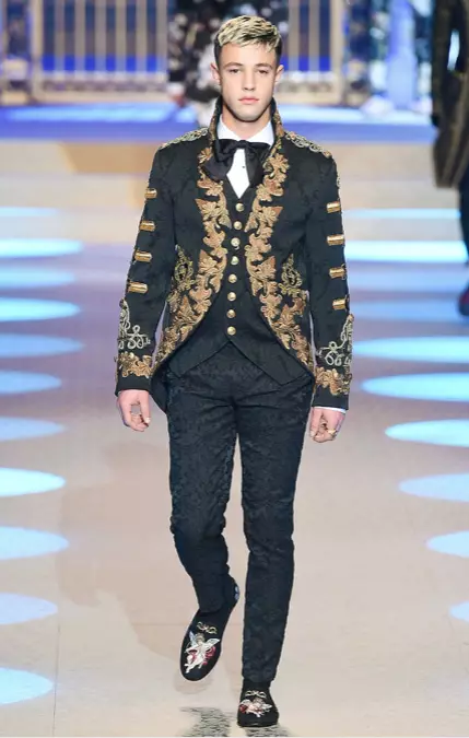 DOLCE & GABBANA MENSWEAR FALL WINTER 2018 MILAN30