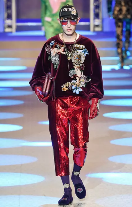 DOLCE & GABBANA MENSWEAR RUDENS ŽIEMA 2018 MILANO83