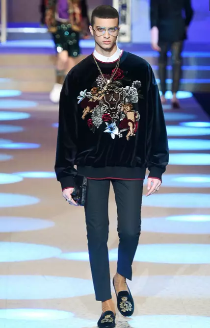 DOLCE & GABBANA FÉRFI RUHA 2018. ŐSZI TÉL MILÁN89