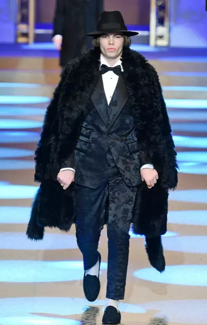 DOLCE & GABBANA HERREKLÆR HØST VINTER 2018 MILAN96