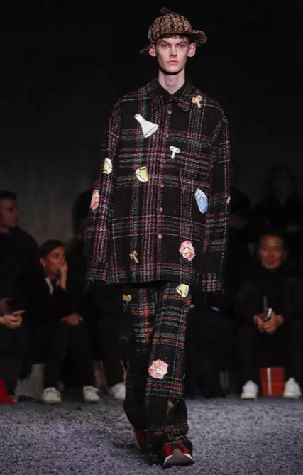 مارنی مردانہ لباس موسم سرما 2018 میلان43